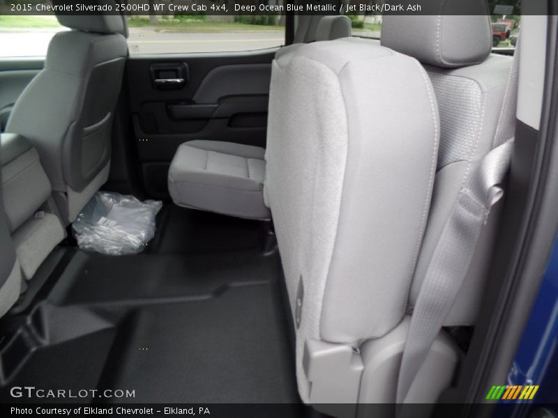 Deep Ocean Blue Metallic / Jet Black/Dark Ash 2015 Chevrolet Silverado 2500HD WT Crew Cab 4x4