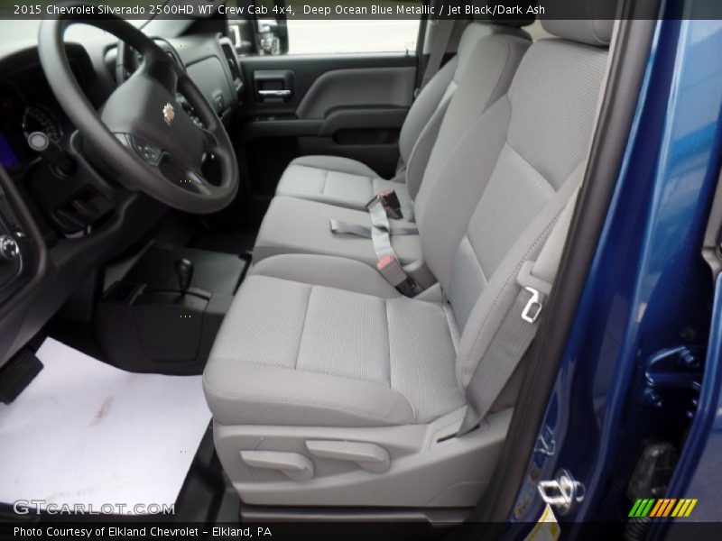 Deep Ocean Blue Metallic / Jet Black/Dark Ash 2015 Chevrolet Silverado 2500HD WT Crew Cab 4x4