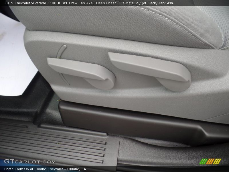 Deep Ocean Blue Metallic / Jet Black/Dark Ash 2015 Chevrolet Silverado 2500HD WT Crew Cab 4x4