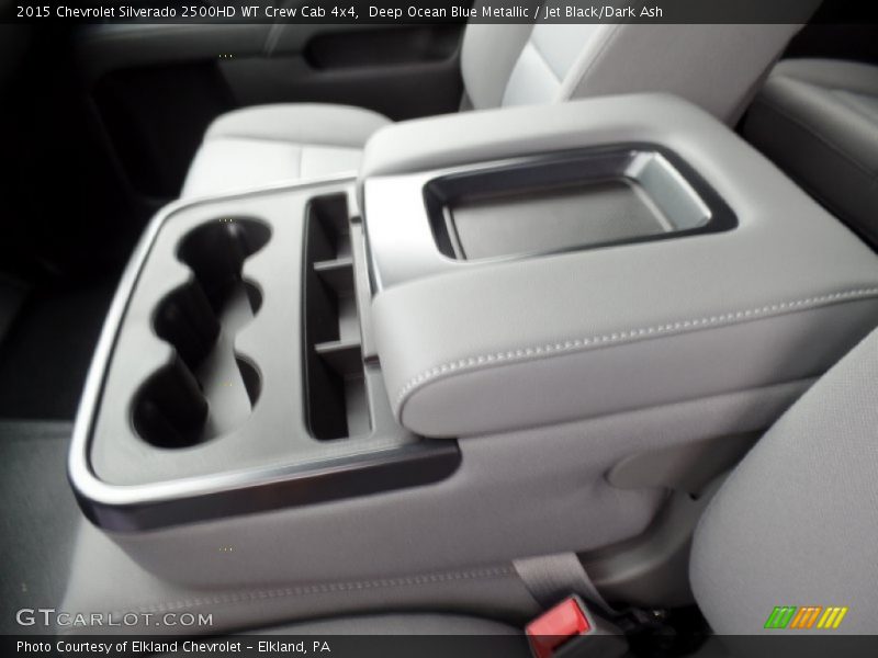 Deep Ocean Blue Metallic / Jet Black/Dark Ash 2015 Chevrolet Silverado 2500HD WT Crew Cab 4x4