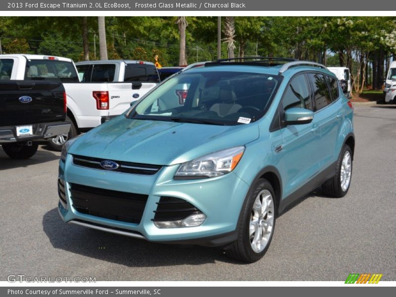 Front 3/4 View of 2013 Escape Titanium 2.0L EcoBoost