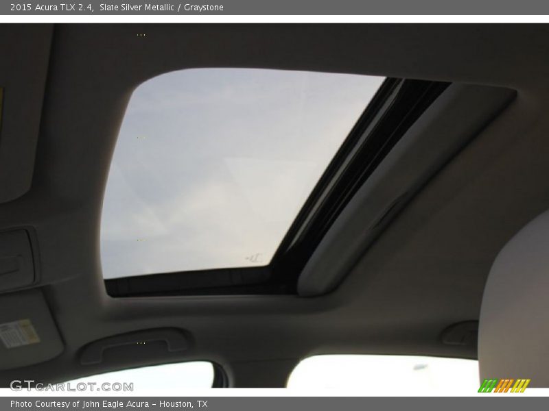 Slate Silver Metallic / Graystone 2015 Acura TLX 2.4