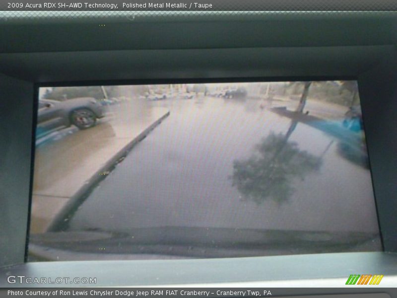 Polished Metal Metallic / Taupe 2009 Acura RDX SH-AWD Technology