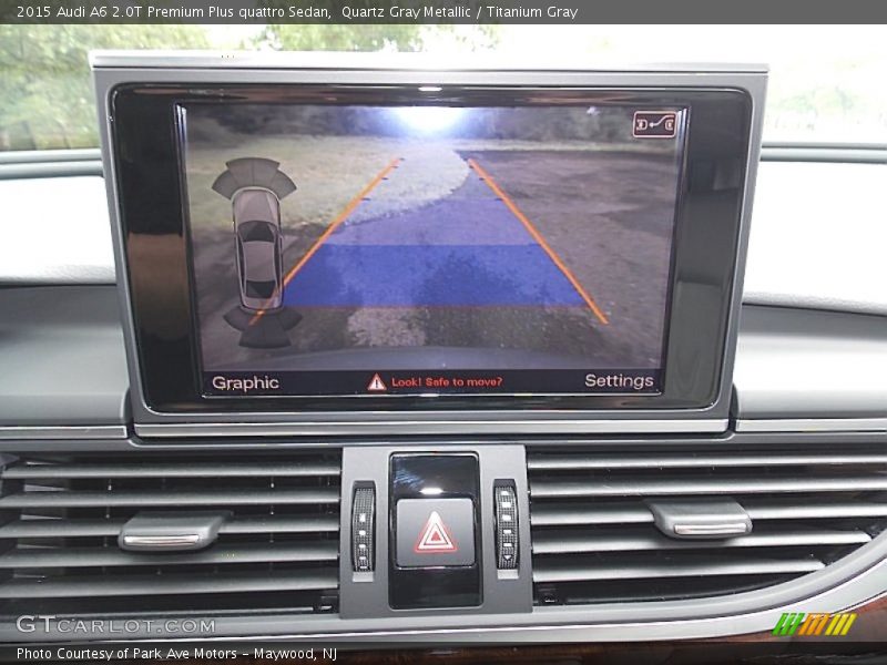Quartz Gray Metallic / Titanium Gray 2015 Audi A6 2.0T Premium Plus quattro Sedan