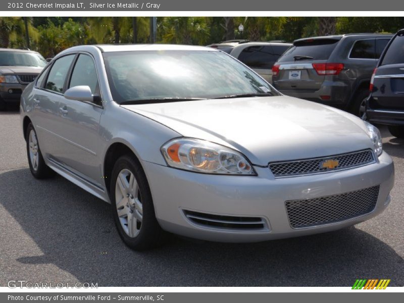 Silver Ice Metallic / Gray 2012 Chevrolet Impala LT