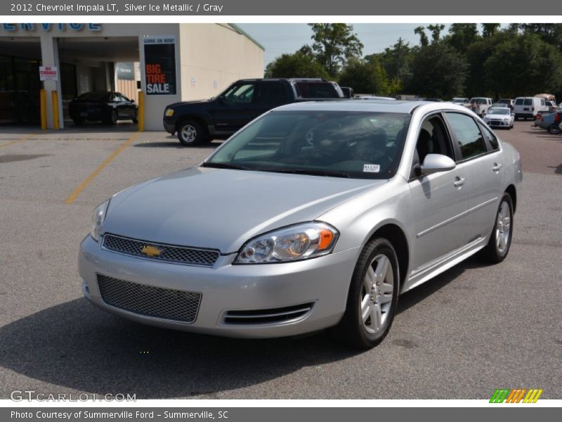 Silver Ice Metallic / Gray 2012 Chevrolet Impala LT
