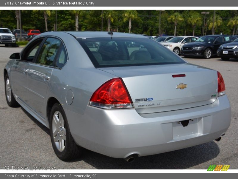 Silver Ice Metallic / Gray 2012 Chevrolet Impala LT