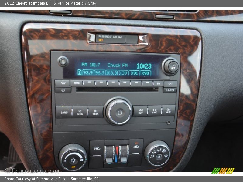 Silver Ice Metallic / Gray 2012 Chevrolet Impala LT