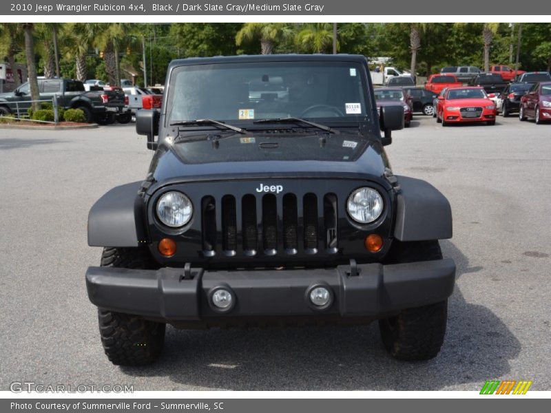 Black / Dark Slate Gray/Medium Slate Gray 2010 Jeep Wrangler Rubicon 4x4