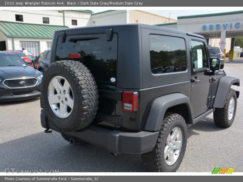 Black / Dark Slate Gray/Medium Slate Gray 2010 Jeep Wrangler Rubicon 4x4