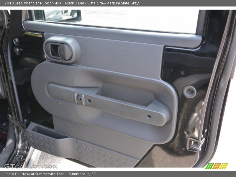 Black / Dark Slate Gray/Medium Slate Gray 2010 Jeep Wrangler Rubicon 4x4