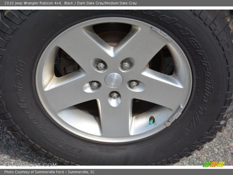 Black / Dark Slate Gray/Medium Slate Gray 2010 Jeep Wrangler Rubicon 4x4