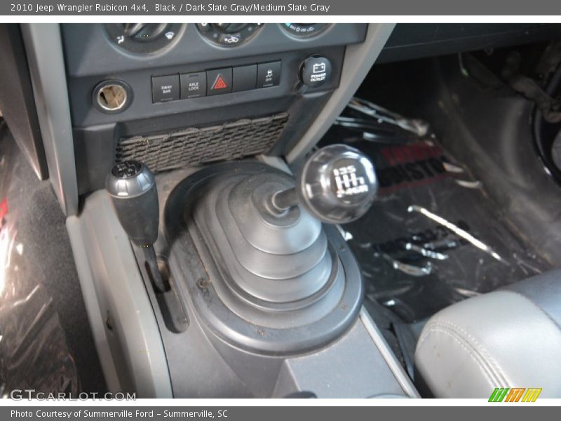 Black / Dark Slate Gray/Medium Slate Gray 2010 Jeep Wrangler Rubicon 4x4