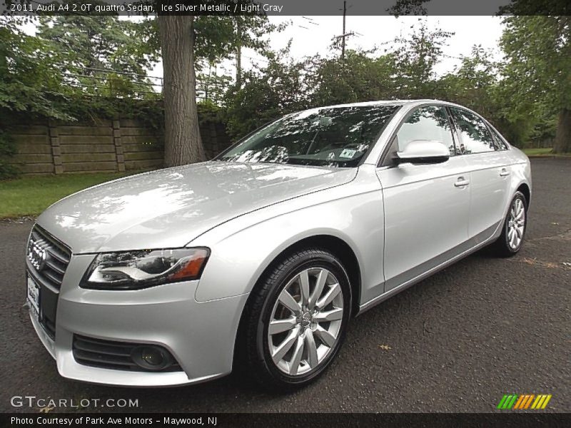 Front 3/4 View of 2011 A4 2.0T quattro Sedan