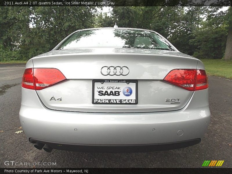 Ice Silver Metallic / Light Gray 2011 Audi A4 2.0T quattro Sedan
