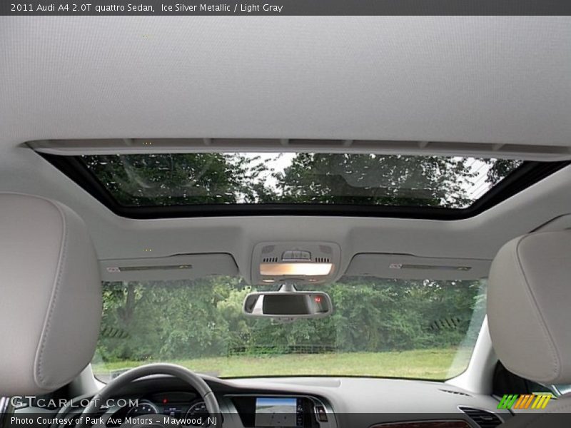 Sunroof of 2011 A4 2.0T quattro Sedan