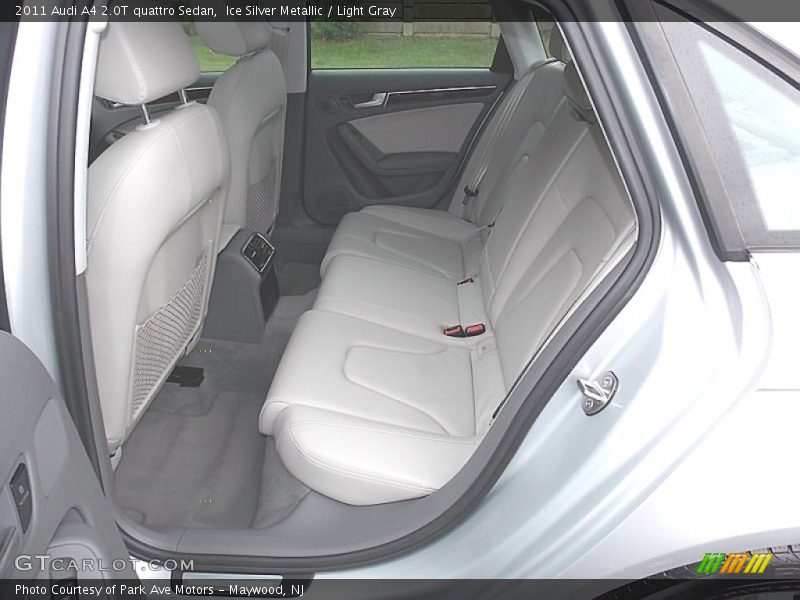 Rear Seat of 2011 A4 2.0T quattro Sedan