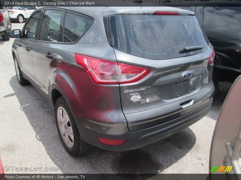 Sterling Gray / Charcoal Black 2014 Ford Escape S