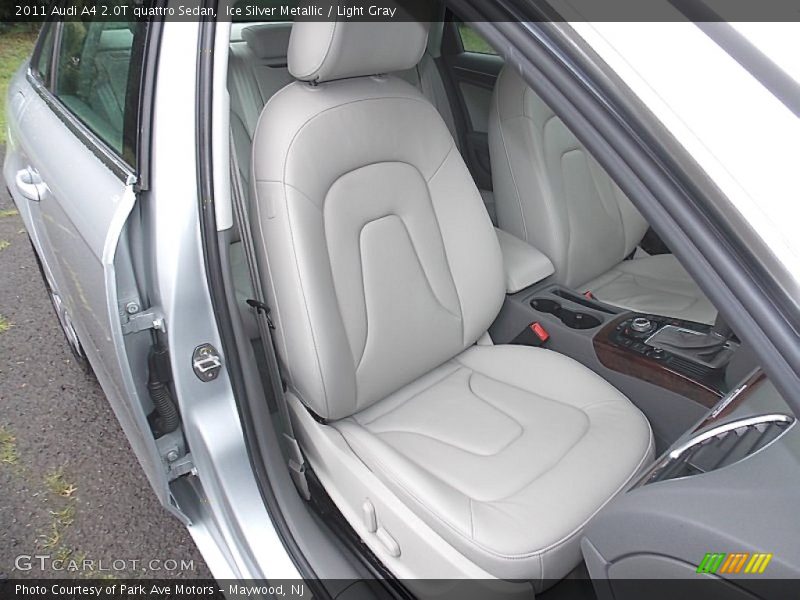 Ice Silver Metallic / Light Gray 2011 Audi A4 2.0T quattro Sedan