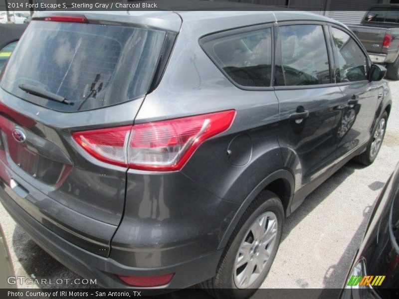 Sterling Gray / Charcoal Black 2014 Ford Escape S
