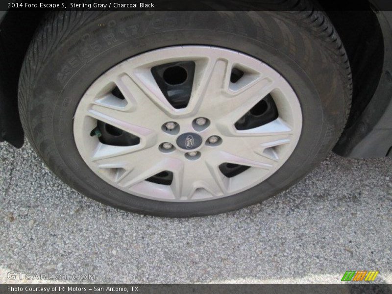 Sterling Gray / Charcoal Black 2014 Ford Escape S