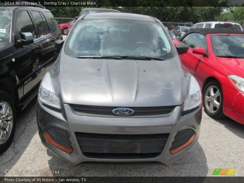 Sterling Gray / Charcoal Black 2014 Ford Escape S