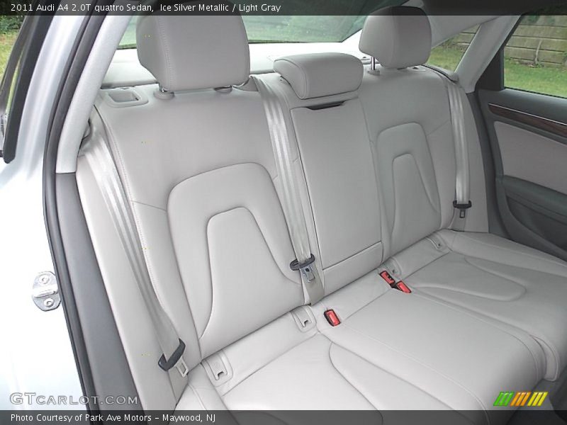 Ice Silver Metallic / Light Gray 2011 Audi A4 2.0T quattro Sedan