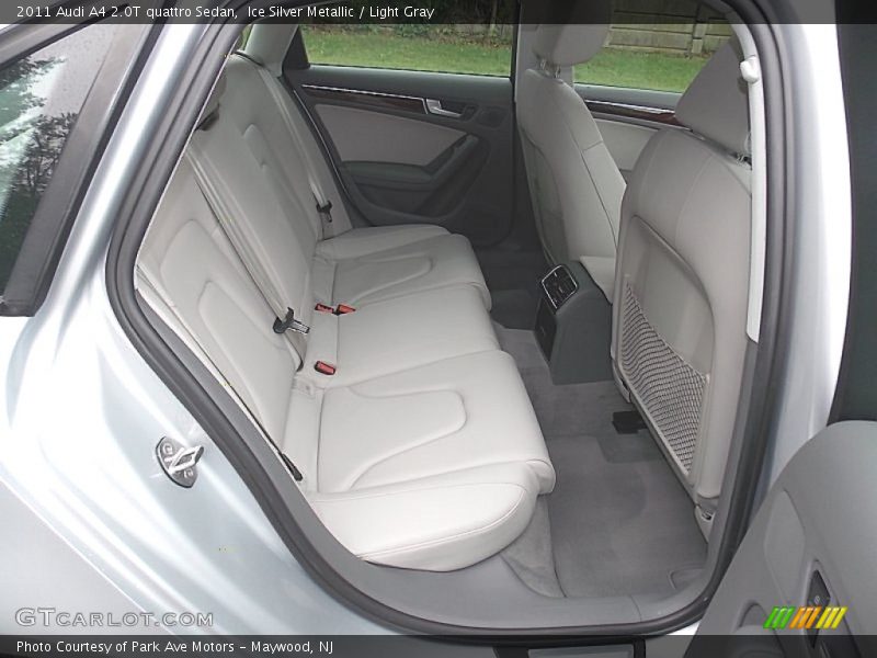 Ice Silver Metallic / Light Gray 2011 Audi A4 2.0T quattro Sedan