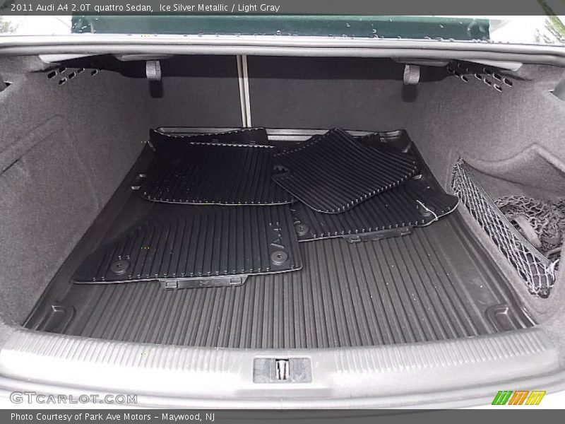 Ice Silver Metallic / Light Gray 2011 Audi A4 2.0T quattro Sedan