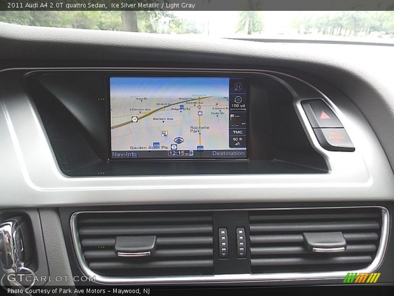 Ice Silver Metallic / Light Gray 2011 Audi A4 2.0T quattro Sedan