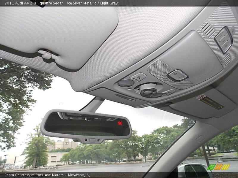 Ice Silver Metallic / Light Gray 2011 Audi A4 2.0T quattro Sedan