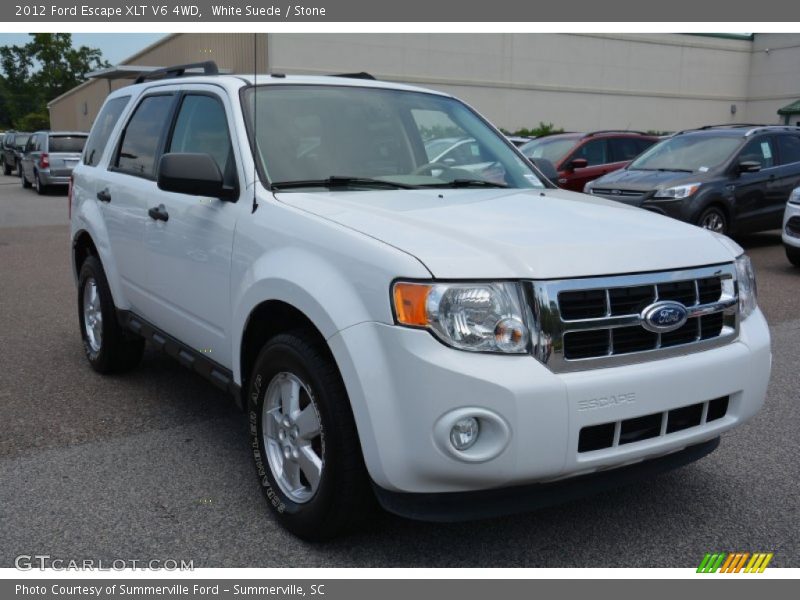 White Suede / Stone 2012 Ford Escape XLT V6 4WD