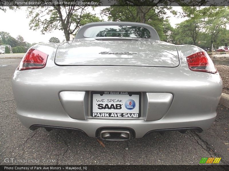 Arctic Silver Metallic / Stone Grey 2010 Porsche Boxster