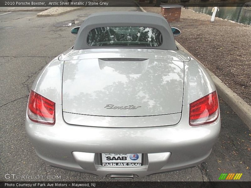 Arctic Silver Metallic / Stone Grey 2010 Porsche Boxster