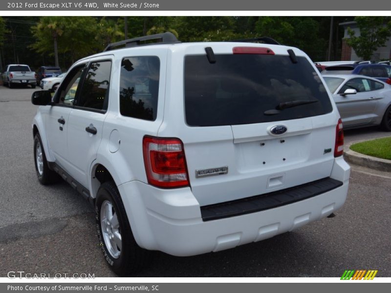 White Suede / Stone 2012 Ford Escape XLT V6 4WD
