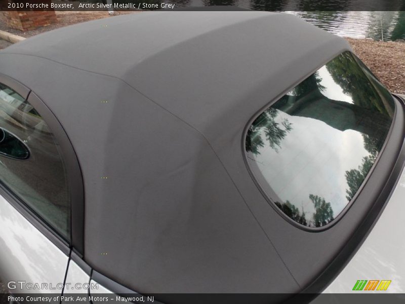 Arctic Silver Metallic / Stone Grey 2010 Porsche Boxster