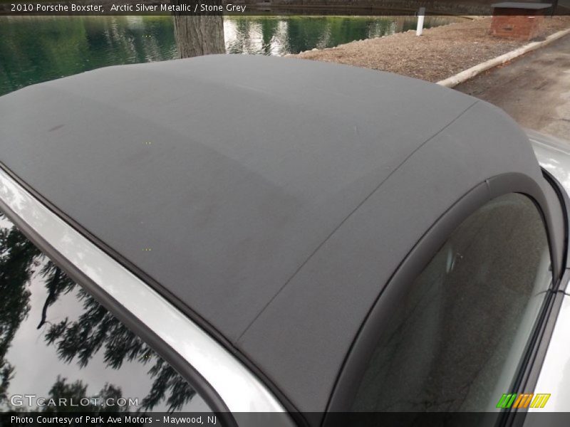 Arctic Silver Metallic / Stone Grey 2010 Porsche Boxster