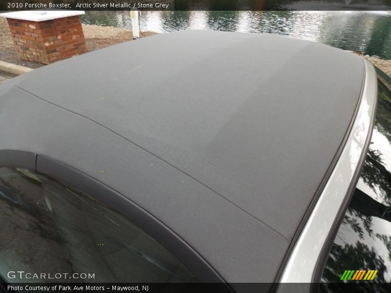 Arctic Silver Metallic / Stone Grey 2010 Porsche Boxster