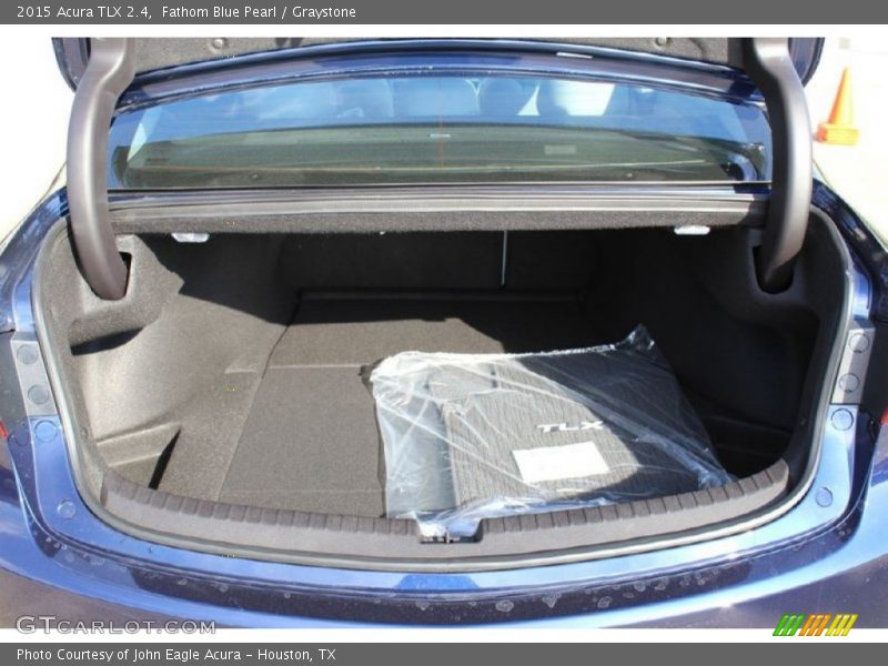 Fathom Blue Pearl / Graystone 2015 Acura TLX 2.4