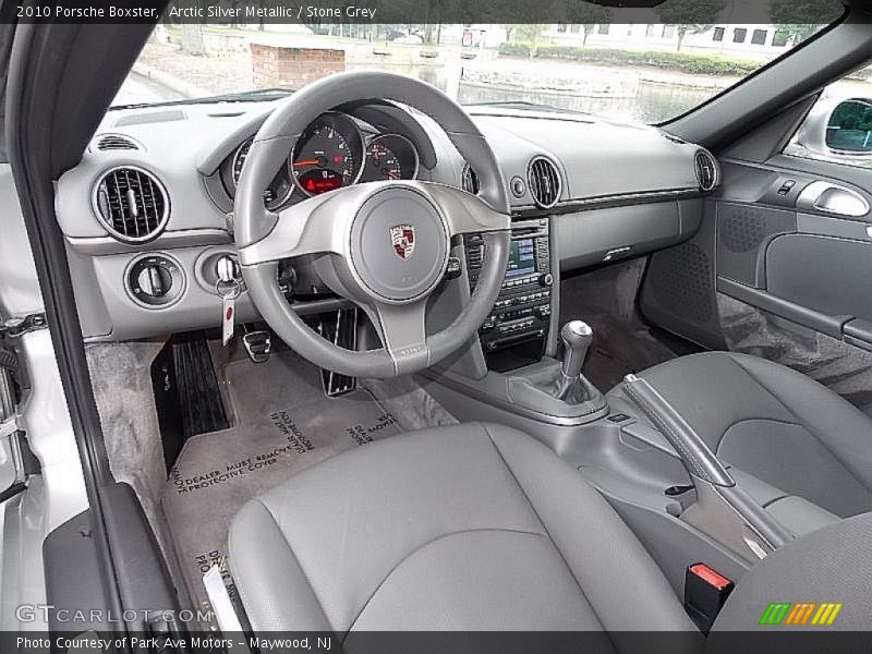  2010 Boxster  Stone Grey Interior