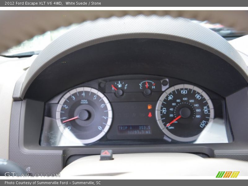 White Suede / Stone 2012 Ford Escape XLT V6 4WD