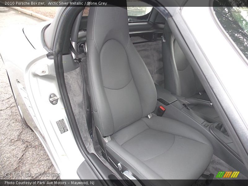 Front Seat of 2010 Boxster 