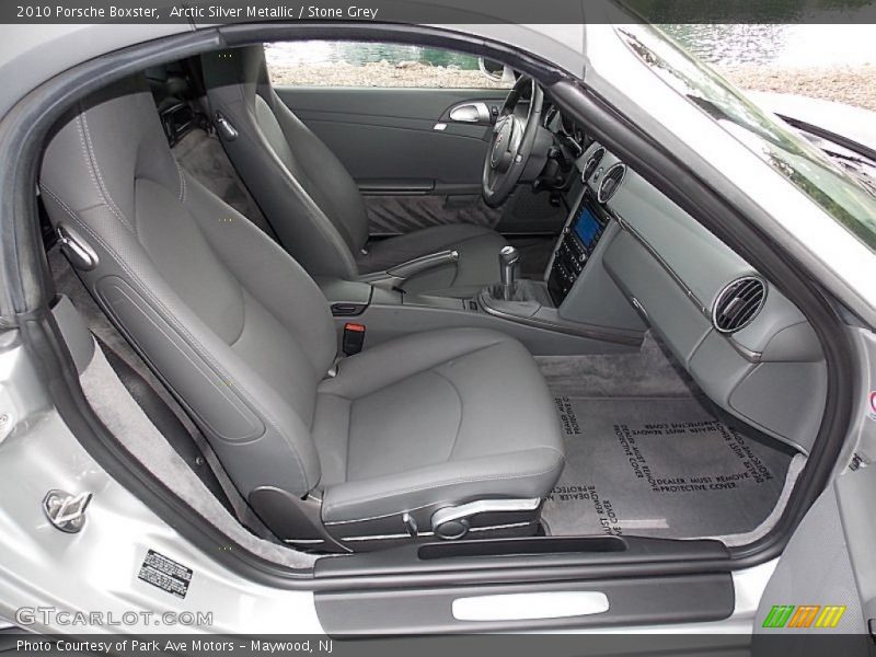 Front Seat of 2010 Boxster 