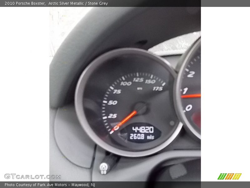 Arctic Silver Metallic / Stone Grey 2010 Porsche Boxster