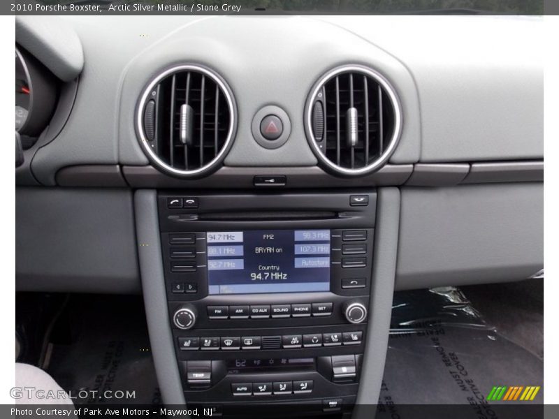 Arctic Silver Metallic / Stone Grey 2010 Porsche Boxster