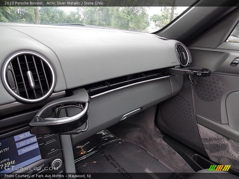 Arctic Silver Metallic / Stone Grey 2010 Porsche Boxster
