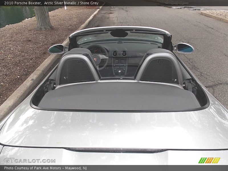 Arctic Silver Metallic / Stone Grey 2010 Porsche Boxster