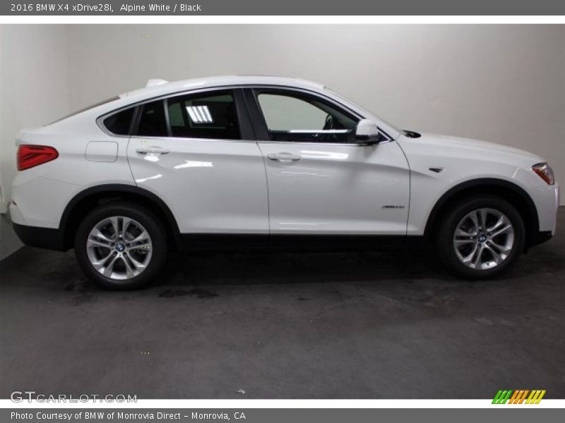  2016 X4 xDrive28i Alpine White