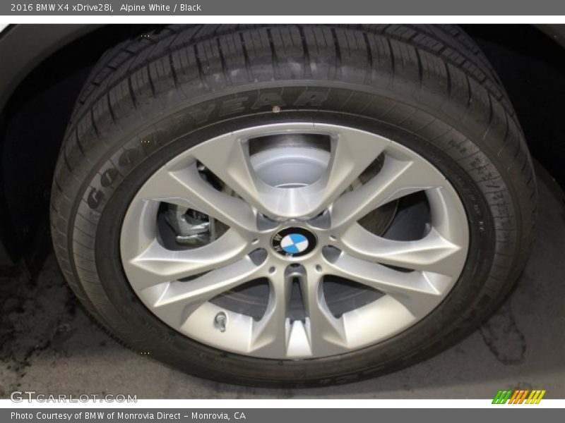  2016 X4 xDrive28i Wheel