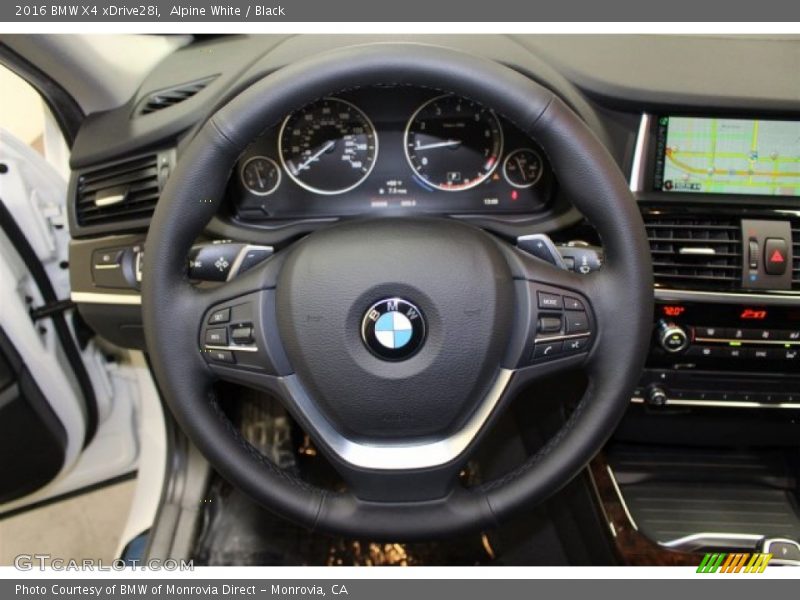 Alpine White / Black 2016 BMW X4 xDrive28i